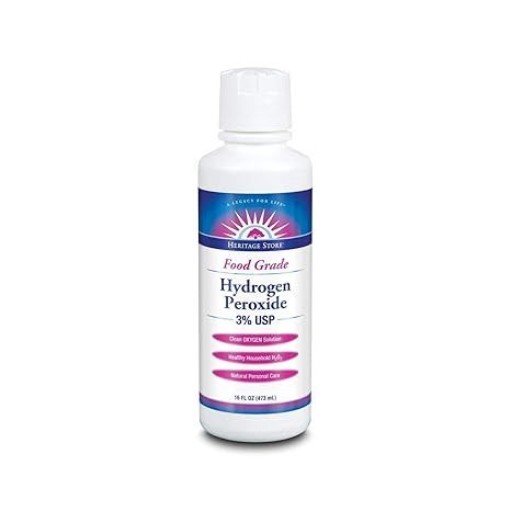 HYDROGEN PEROXIDE 3% USP SOLUTION, Size: 16 FL OZ