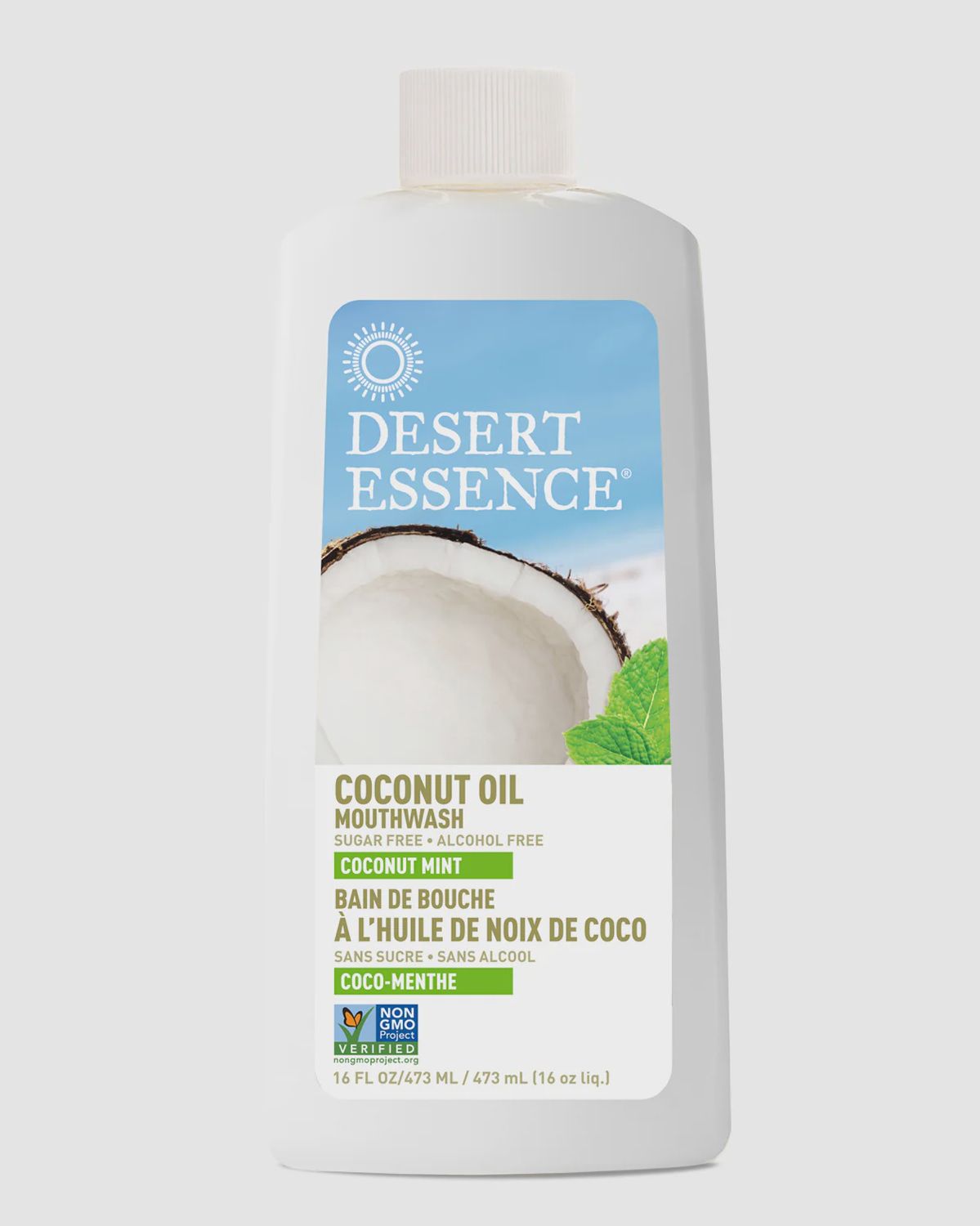 COCONUT OIL MOUTHWASH  - COCONUT MINT, Size: 16 FL OZ