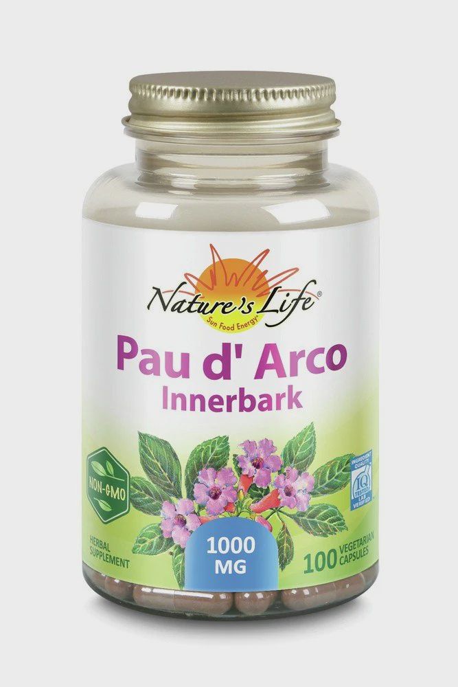 PAU D&#39; ARCO INNERBARK 1000 MG, Size: 100 VEGCAPS