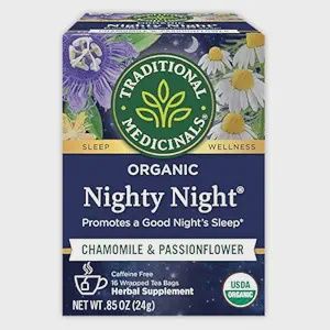 NIGHTY NIGHT W/CHAMOMILE  &amp; PASSIONFLOWER, Size: 16 BAGS