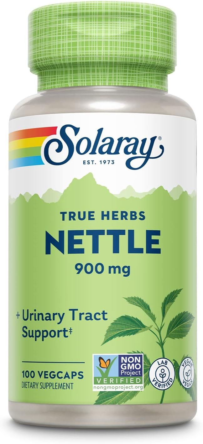 TRUE HERBS NETTLE 900 MG, Size: 100 VEGCAPS