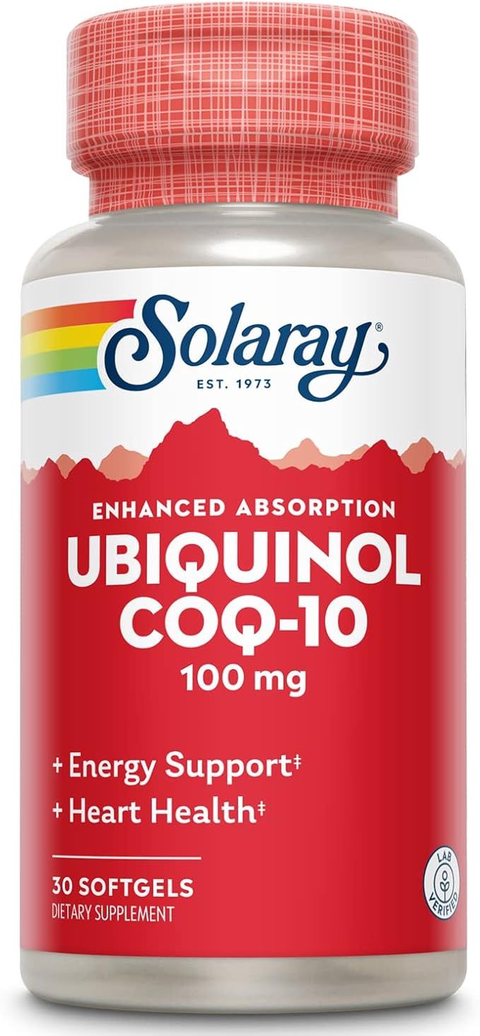 UBIQUINOL COQ-10 100 MG, Size: 30 SOFTGELS