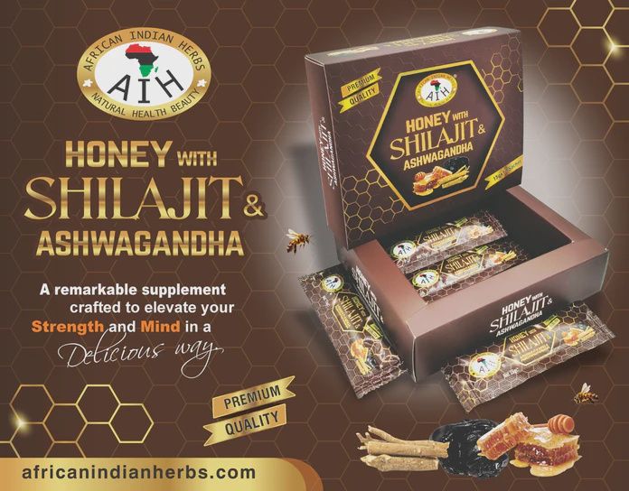 HONEY WITH SHILAJIT &amp; ASHWAGANDHA