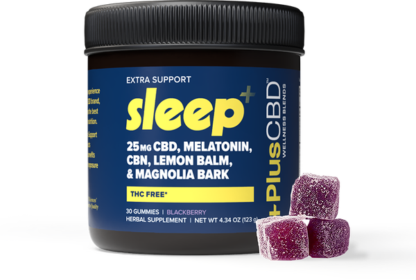 EXTRA SUPPORT SLEEP+ CBD GUMMIES, Size: 30 GUMMIES