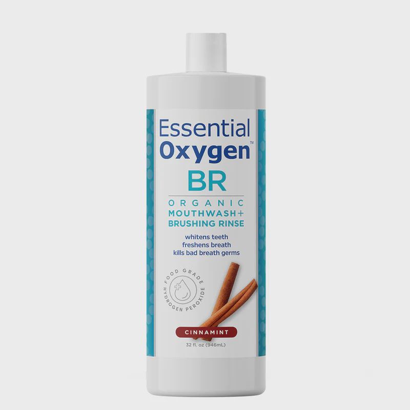 ORGANIC MOUTHWASH BRUSHING RINSE - CINNAMINT, Size: 16 FL OZ