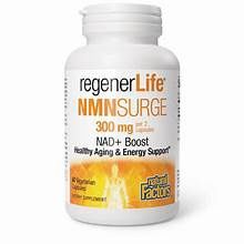REGENERLIFE NMNSURGE NAD+ BOOST 500 MG, Size: 30 VCAPS