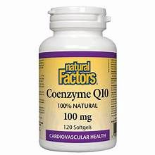 COENZYME Q10 100 % NATURAL 100 MG, Size: 30 SOFTGELS