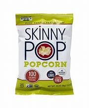 SKINNY POP ORIGINAL POPCORN, Size: 0.65 OZ