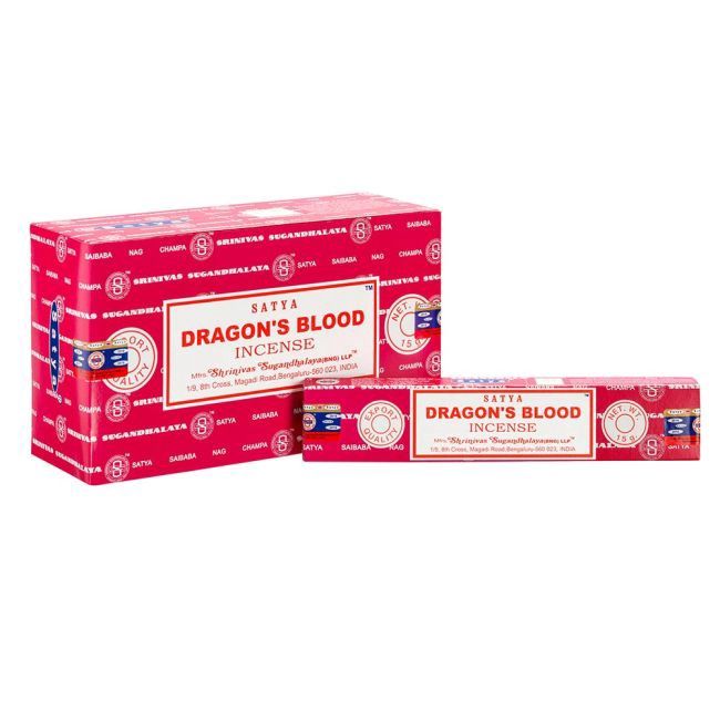 NAG CHAMPA DRAGONS BLOOD INCENSE, Size: 15 GRAMS