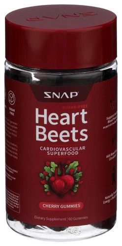 HEART BEETS GUMMIES, Size: 60 GUMMIES