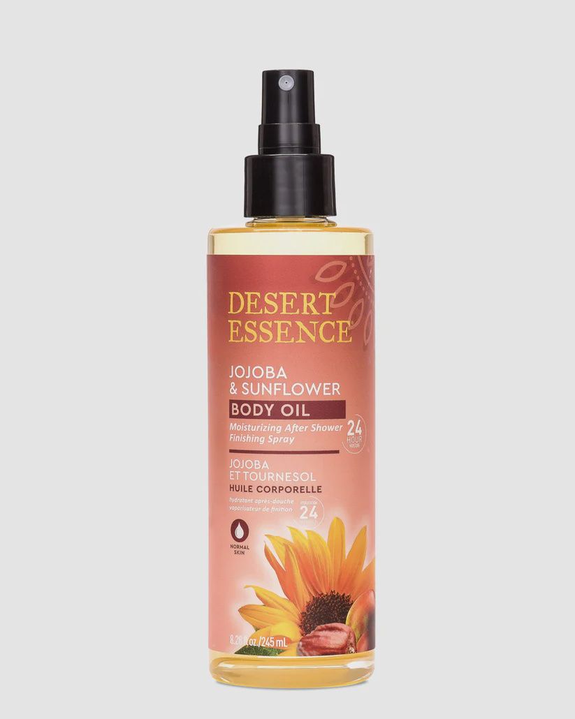 JOJOBA &amp; SUNFLOWER BODY OIL SPRAY, Size: 8.28 FL OZ