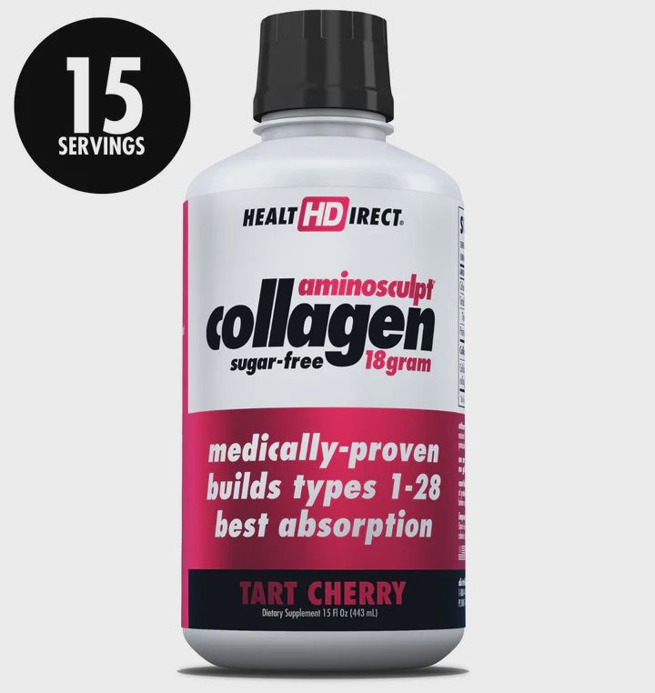 AMINOSCULPT COLLAGEN 18 GRAM  - TART CHERRY, Size: 15 FL OZ