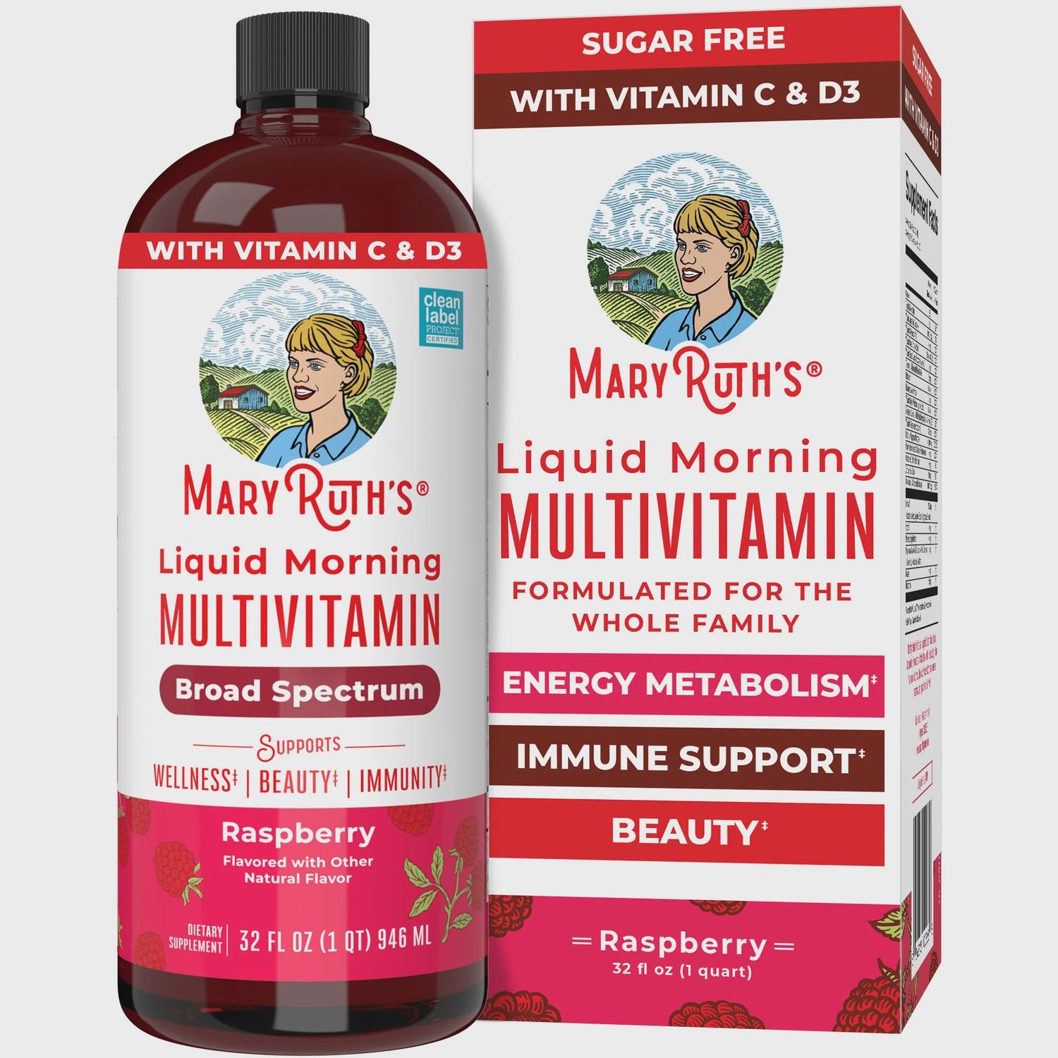 MARY RUTH&#39;SLIQUID MORNING MULTIVITAMINS