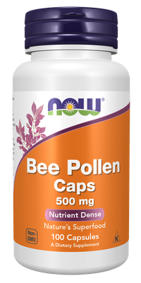 BEE POLLEN 500 MG CAPSULES