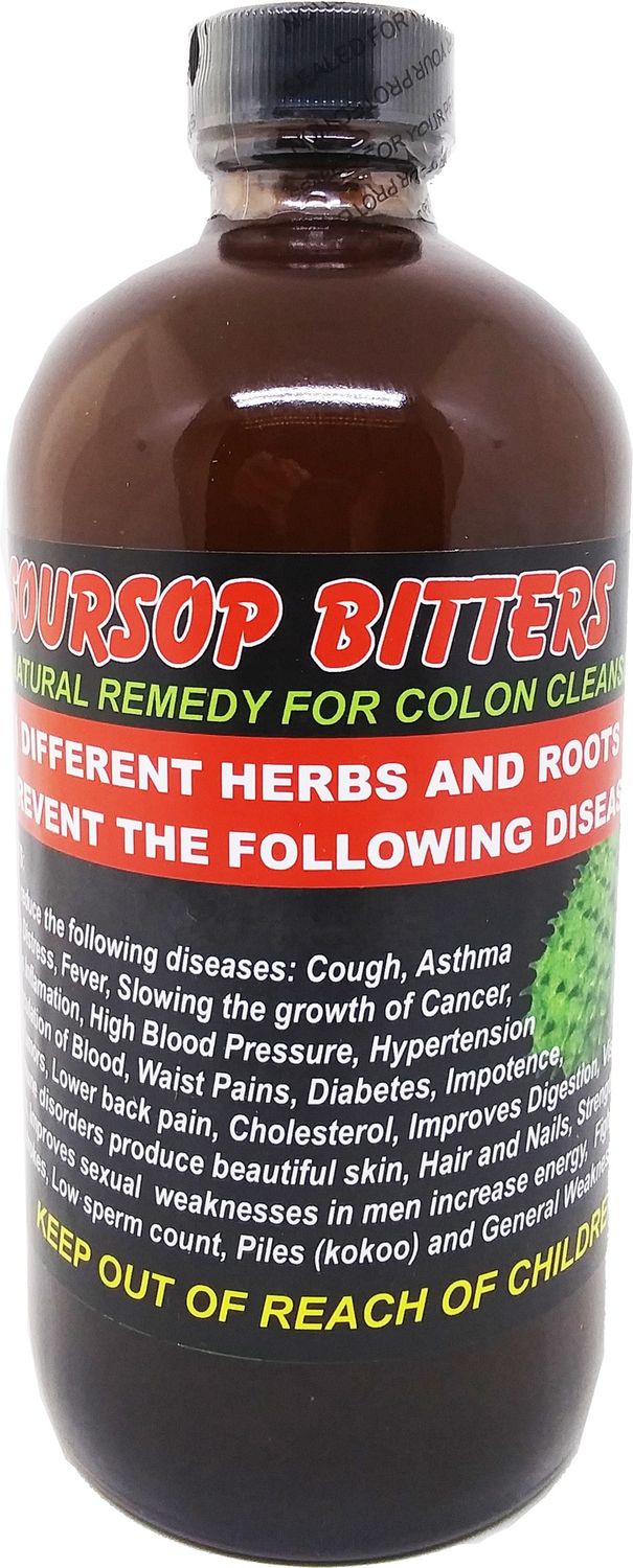 SOURSOP BITTERS, Size: 16 FL OZ