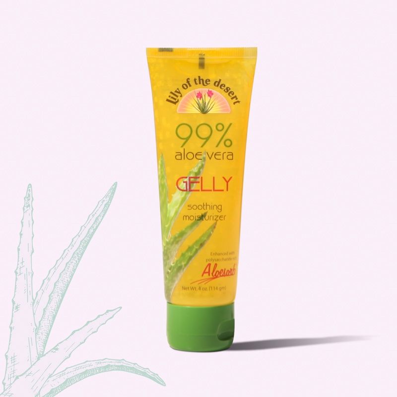 99% ALOE VERA GELLY, Size: 4 OZ