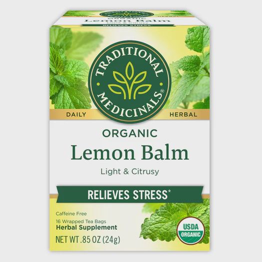 TD ORGANIC LEMON BALM, Size: 16 BAGS