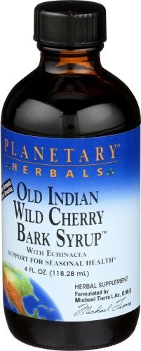 DR. TIERRA'S WILD CHERRY BARK SYRUP, Size: 4 FL OZ