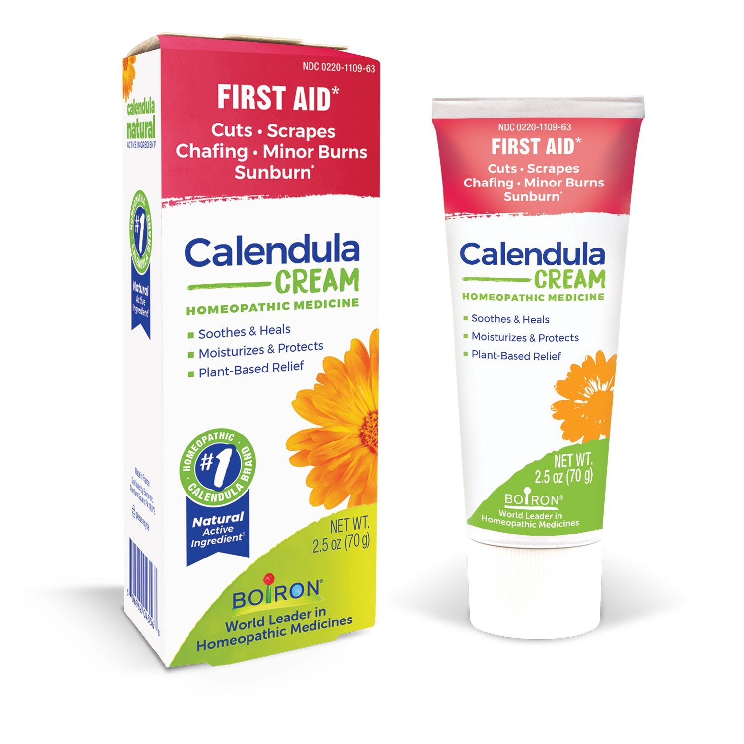 CALENDULA CREAM, Size: 2.5 OZ