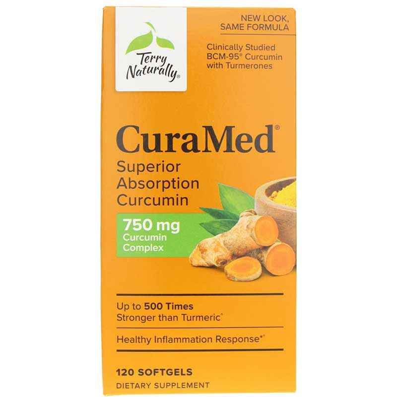 CURAMED 750MG SOFTGELS, Size: 120 SOFTGELS