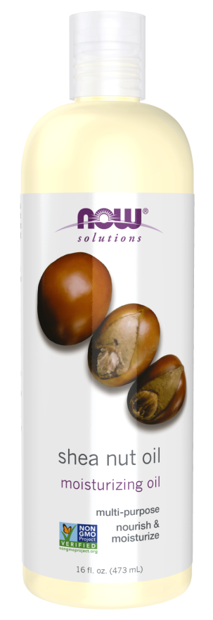 NOW SHEA NUT OIL, Size: 16 FL OZ