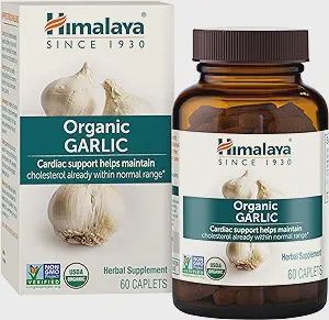 ORGANIC GARLIC, Size: 60 CAPLETS