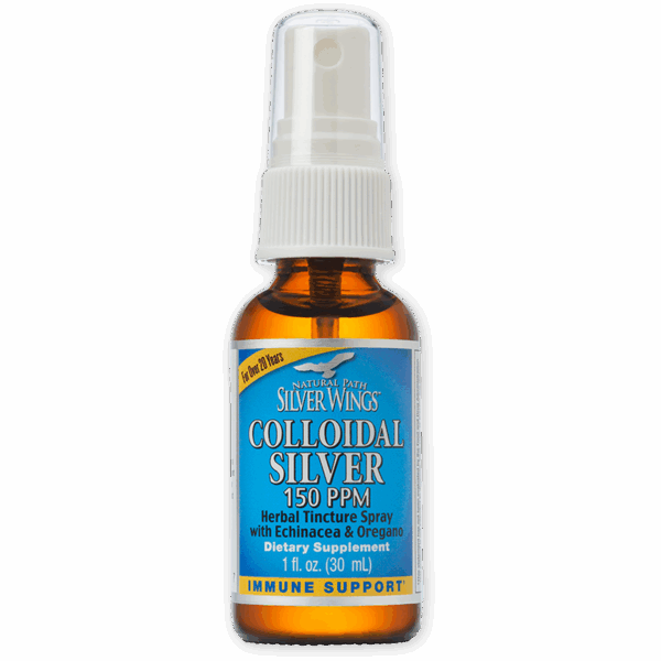 COLLOIDAL SILVER/ ECHINACEA/ OREGANO, Size: 1 FL OZ