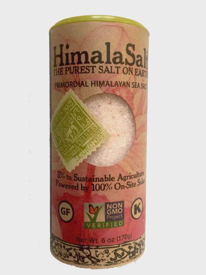 PINK HIMALAYAN SEA SALT FINE GRAIN SHAKER, Size: 6 OZ