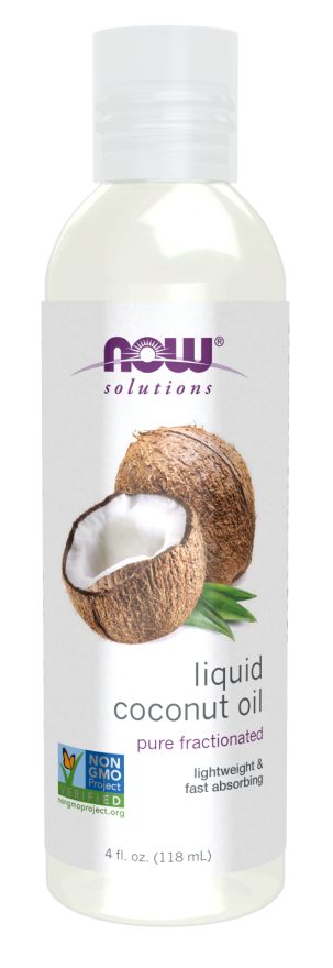 LIQUID COCONUT OIL, Size: 4 FL OZ
