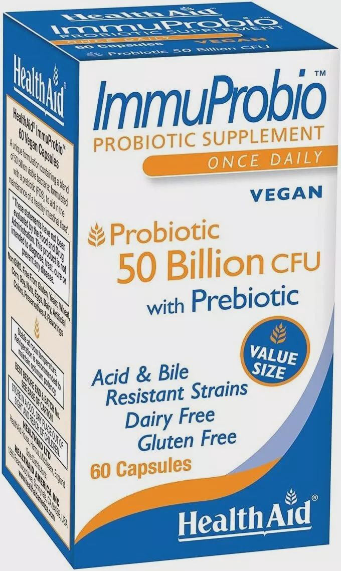 IMMUPROBIO 50 BILLION CFU, Size: 60 VCAPS