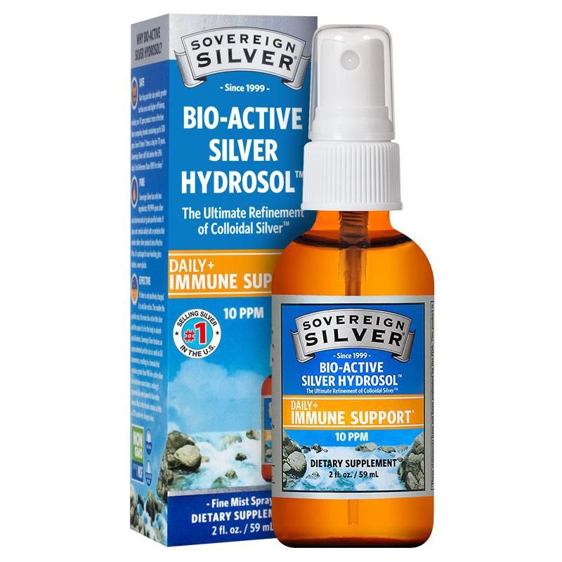 BIO-ACTIVE SILVER HYDROSOL COLLOIDAL SILVER, Size: 2 FL OZ