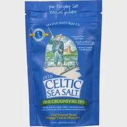 FINE GROUND CELTIC SEA SALT, Size: 1/2 LB