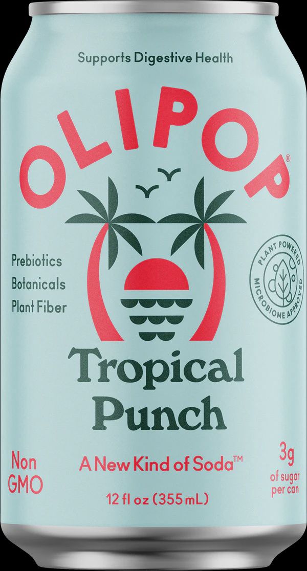 OLIPOP - TROPICAL PUNCH, FLAVOR: TROPICAL PUNCH