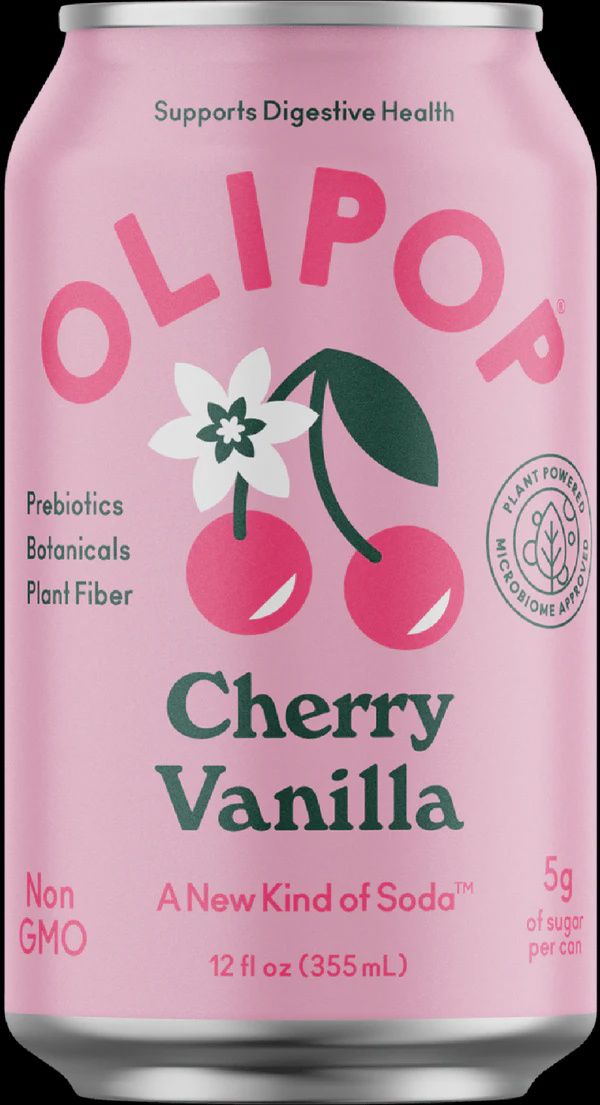 OLIPOP - CHERRY VANILLA, FLAVOR: CHERRY VANILLA