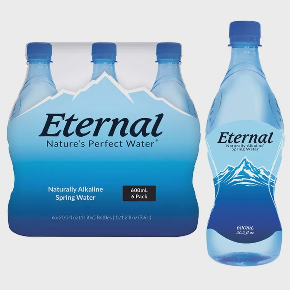 ETERNAL WATER, Size: 600 ML