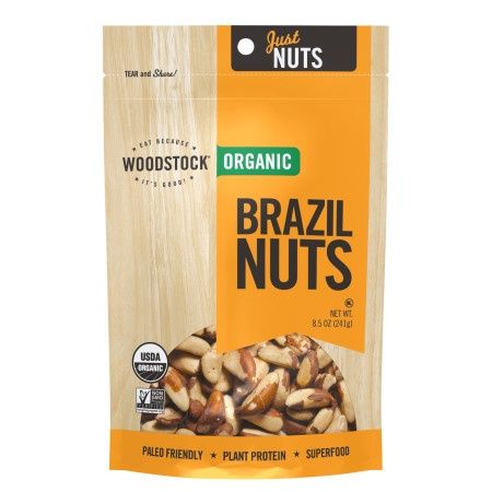 BRAZIL NUTS ORGANIC, Size: 8.5 OZ