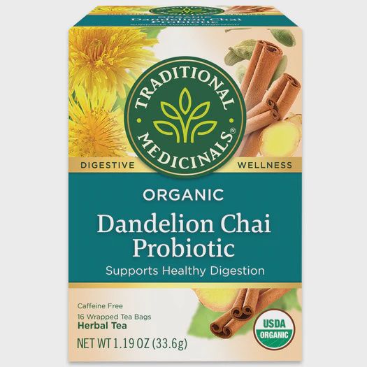 DANDELION CHAI PROBIOTIC, Size: 16 BAGS