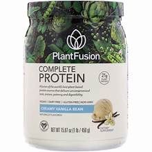 COMPLETE PROTEIN - VEGAN PROTEIN POWDER - CREAMY VANILLA BEAN, Size: 1 LB