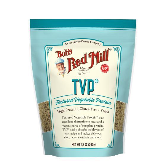 TVP-TEXTURED VEGETABLE PROTEIN, Size: 12 OZ