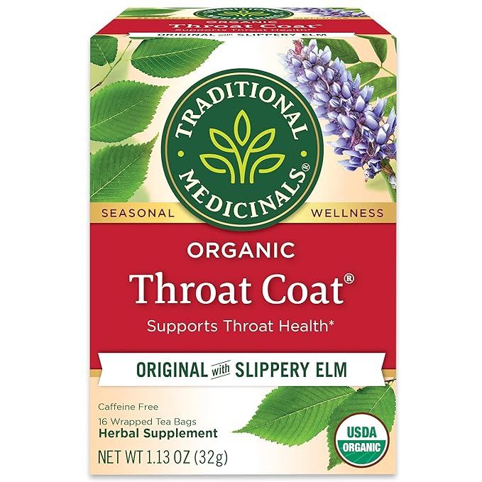 ORGANIC THROAT CARE, Size: 16 BAGS