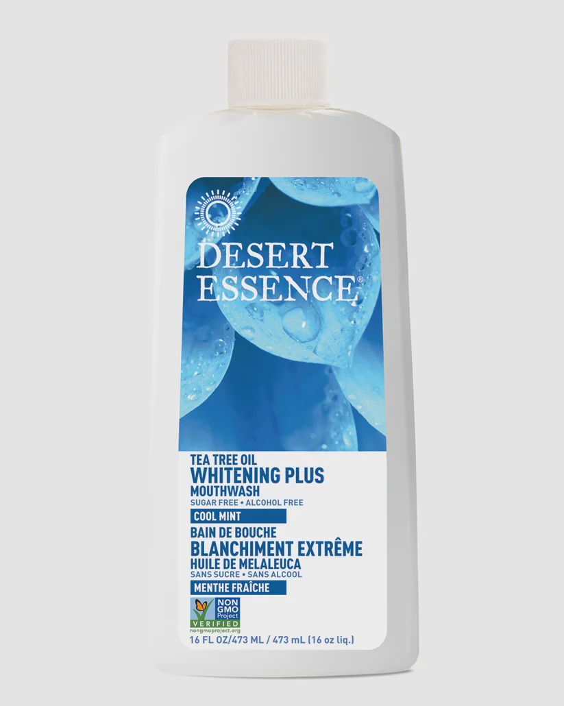 TEA TREE OIL WHITENING PLUS MOUTHWASH TEA TREE OIL WHITENING PLUS MOUTHWASH, Size: 16 FL OZ
