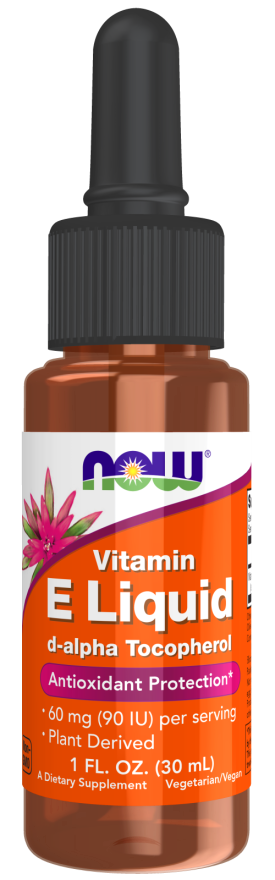 VITAMINE E LIQUID D - ALPHA 60 MG, Size: 1 FL OZ