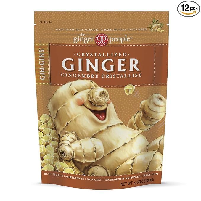 CRYSTALLIZED GINGER, Size: 3.5 OZ