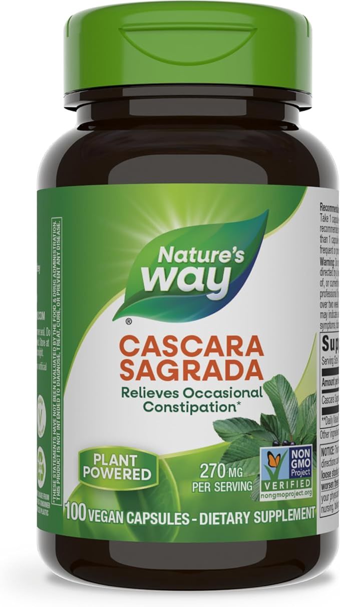 CASCARA SAGRADA 270 MG, Size: 100 VCAPS