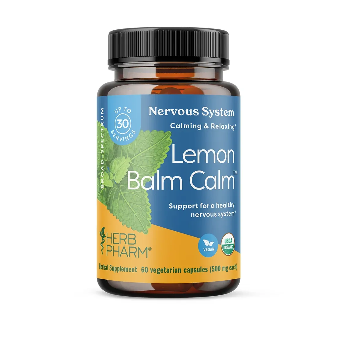 LEMON BALM CALM, Size: 60 CAPS