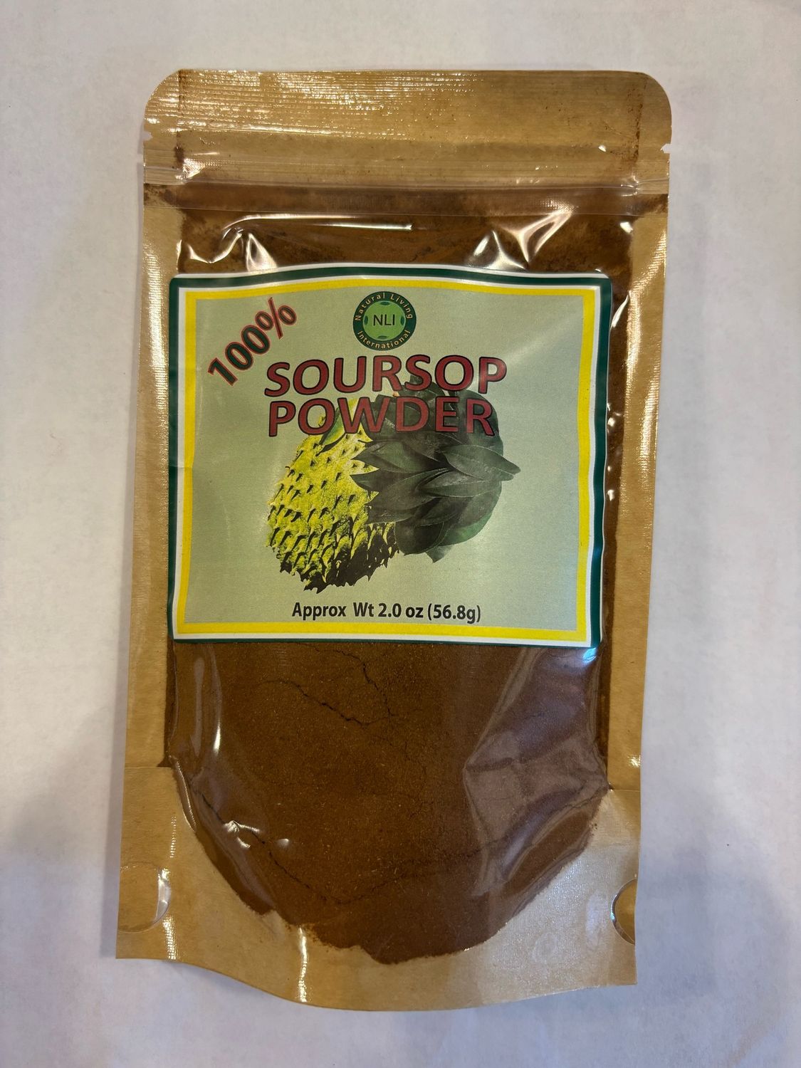 100% SOURSOP POWDER LEAF &amp; STEM, Size: 1.0 OZ