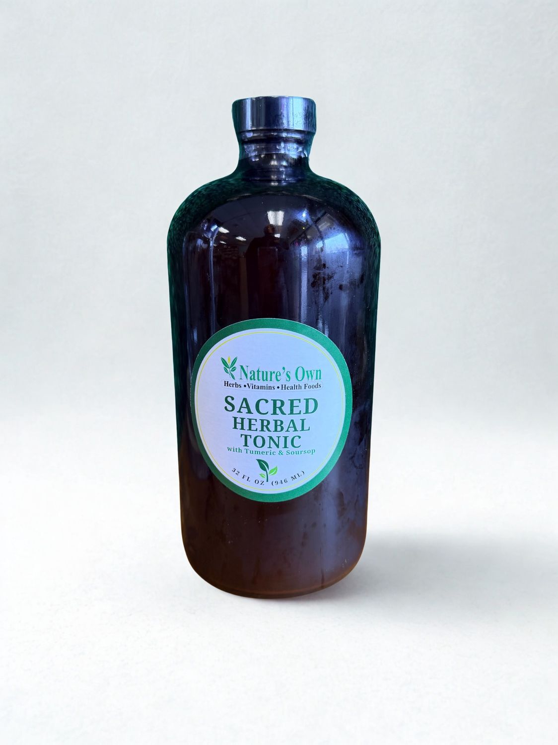 NATURES OWN SACRED HERBAL TONIC W/SOURSOP &amp; TURMERIC