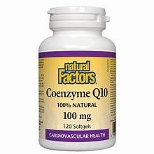 COENZYME Q10 100 % NATURAL 100 MG, Size: 30 SOFTGELS