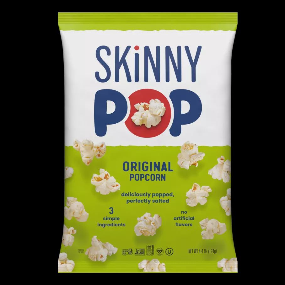 SKINNY POP ORIGINAL POPCORN, Size: 0.65 OZ