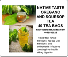 OREGANO &amp; SOURSOP TEA, Size: 40 TEA BAGS